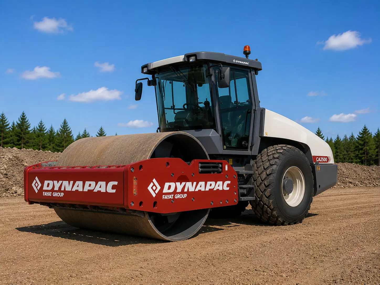 Грунтовый каток Dynapac CA2500 в аренду